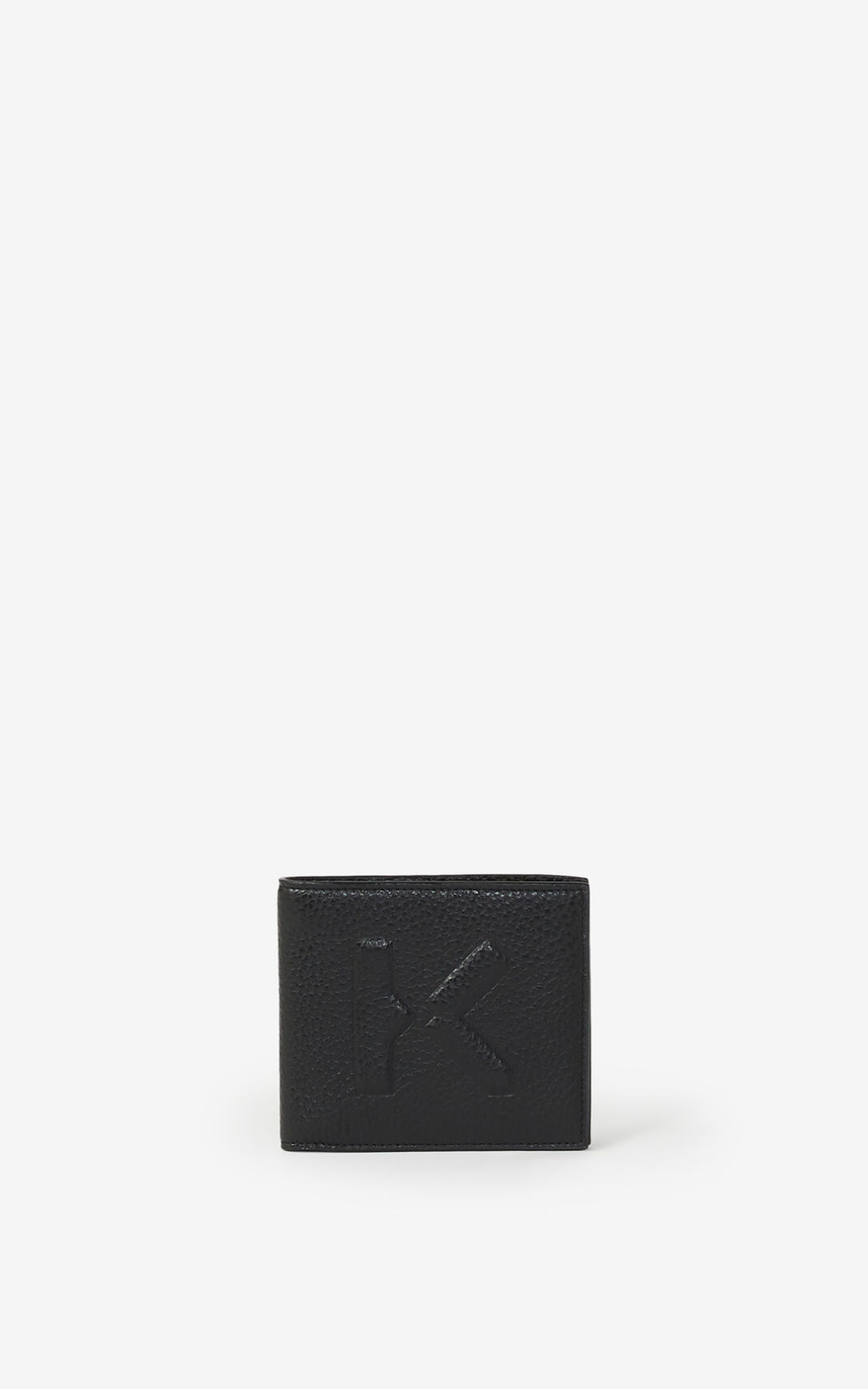 Monedero Kenzo Imprint small grained Cuero Hombre Negras - SKU.8250800